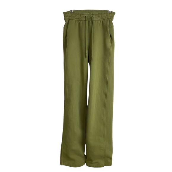Lululemon Loungeful Sweatpants Size 2 Womens Green Athleisure Lounge Gym Workout - Picture 1 of 9